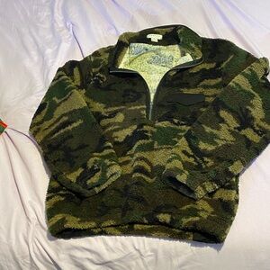 FAVLUX Camouflage Fleece Jacket